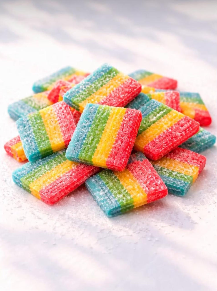 Tupper Rainbow Belt Bites