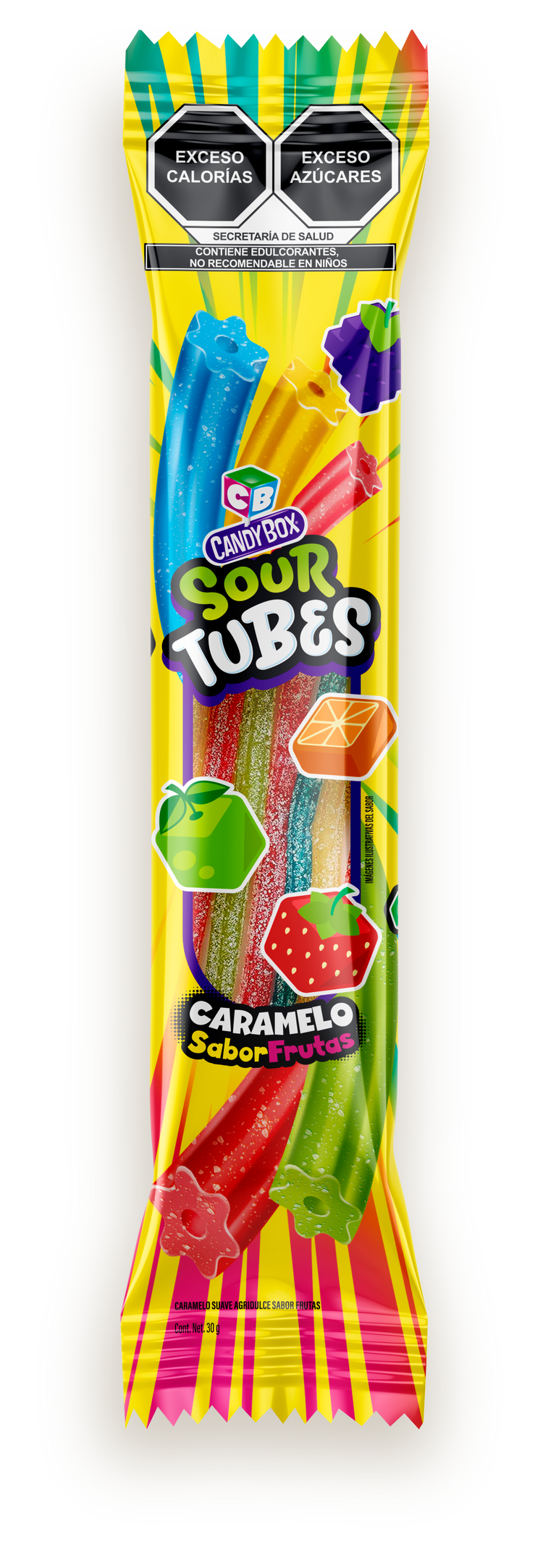 Candy Box Sour Tubes
