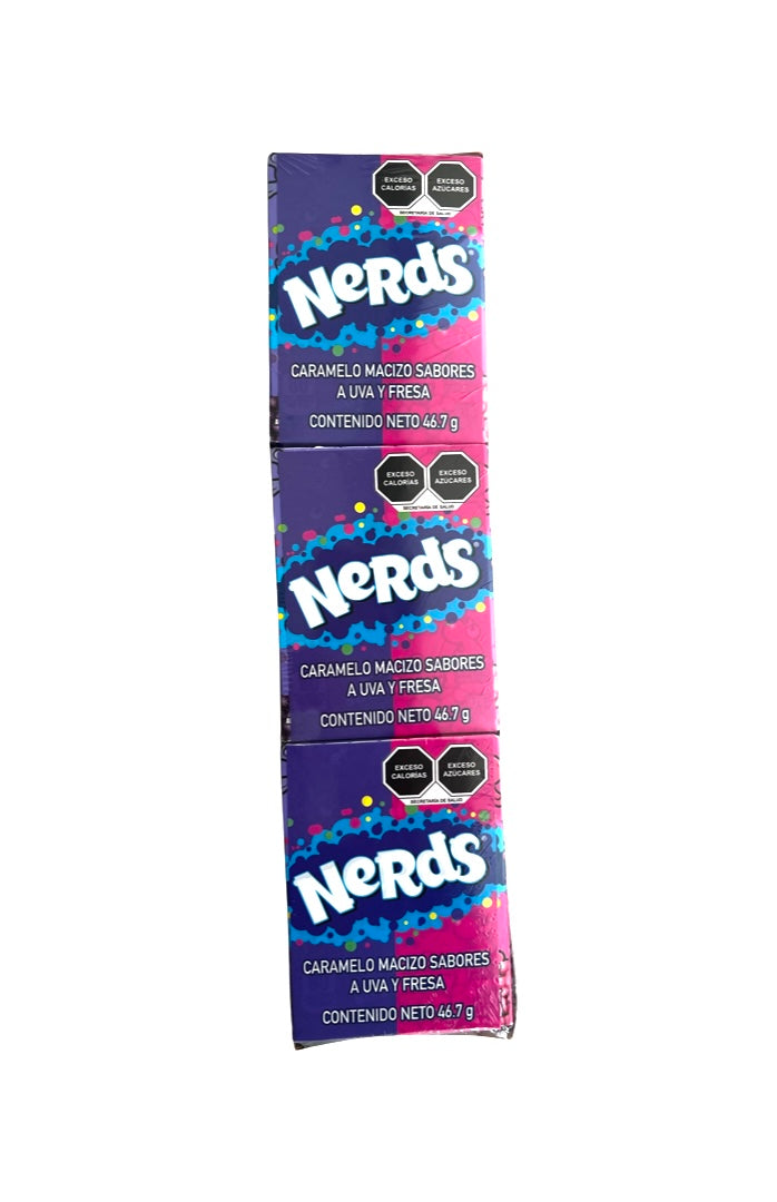 sabores de caramelos nerds