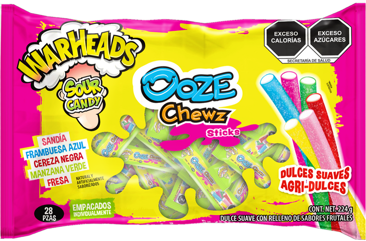 WARHEADS OoZE Chewz Sticke