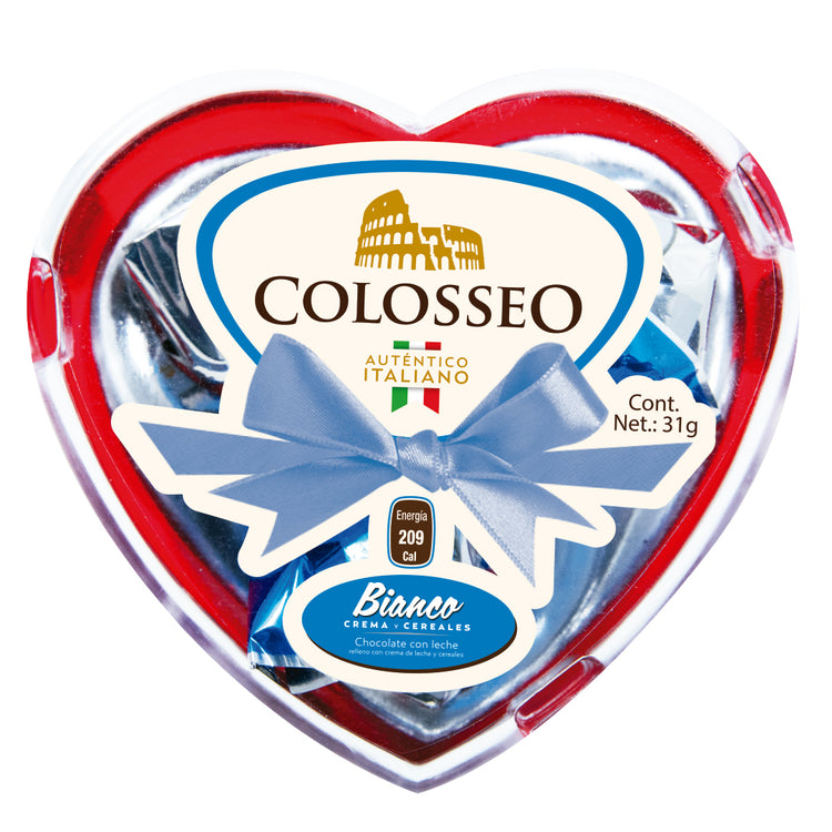 Colosseo Bianco Corazón Con 31 Gramos