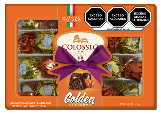 Colosseo Golden 125 Gr Estuche Rectangular