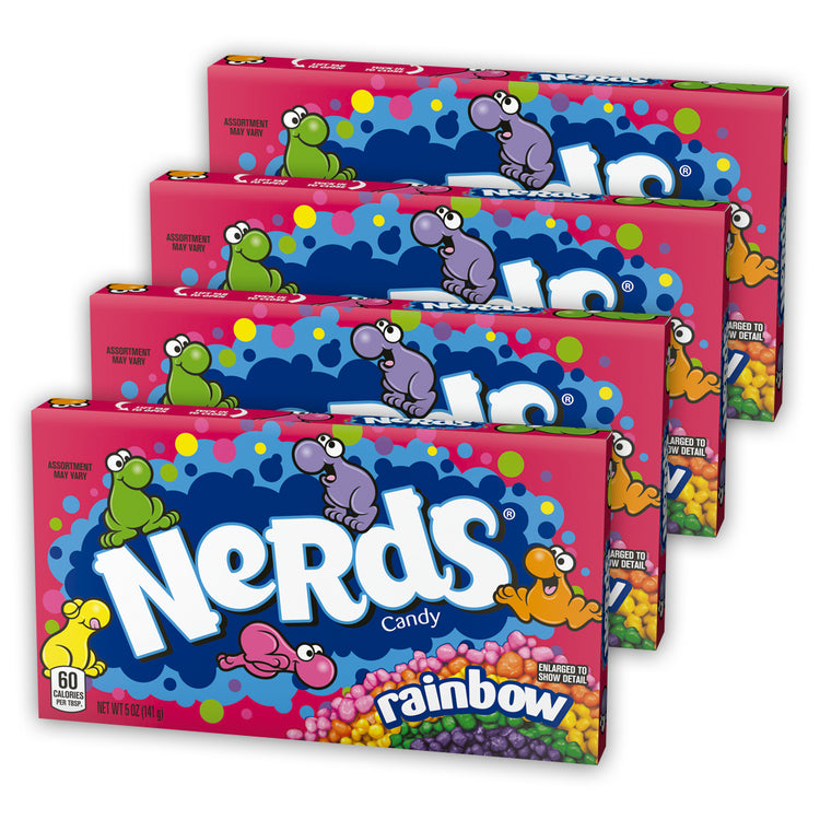 Wonka Nerds Rainbow Video Box (4 cajas)