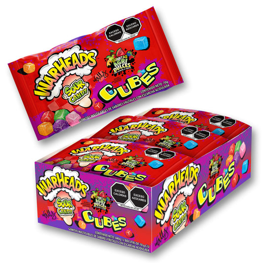 WARHEAD CUBES!!! Gomitas Agridulces
