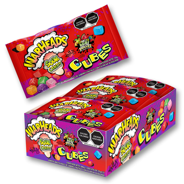 WARHEAD CUBES!!! Gomitas Agridulces