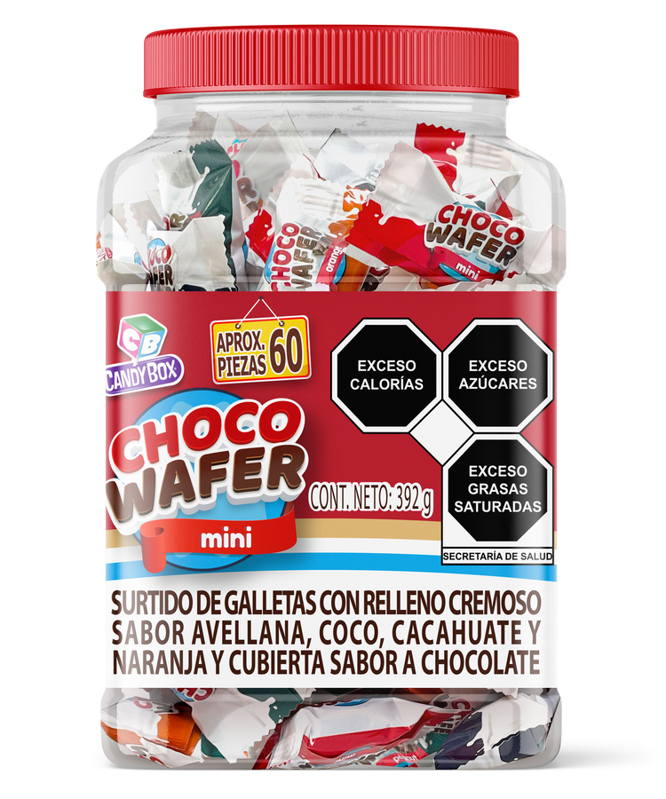 Candy Box Choco Wafer Vitrolero