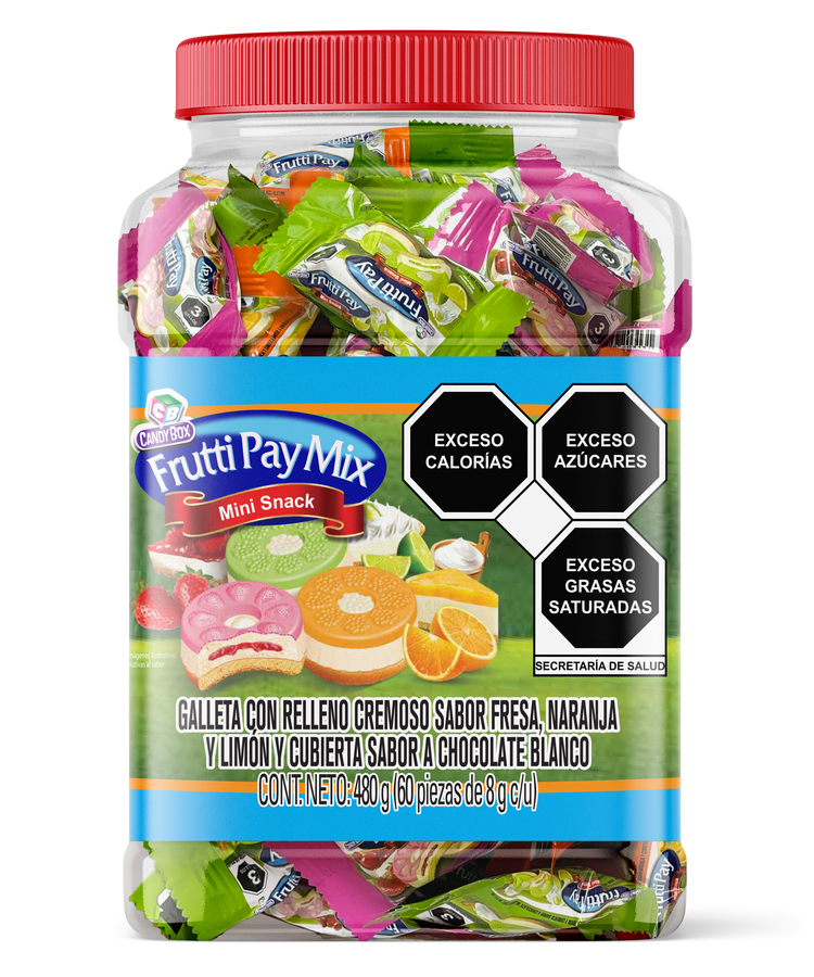 Candy Box Frutti Pay Vitrolero