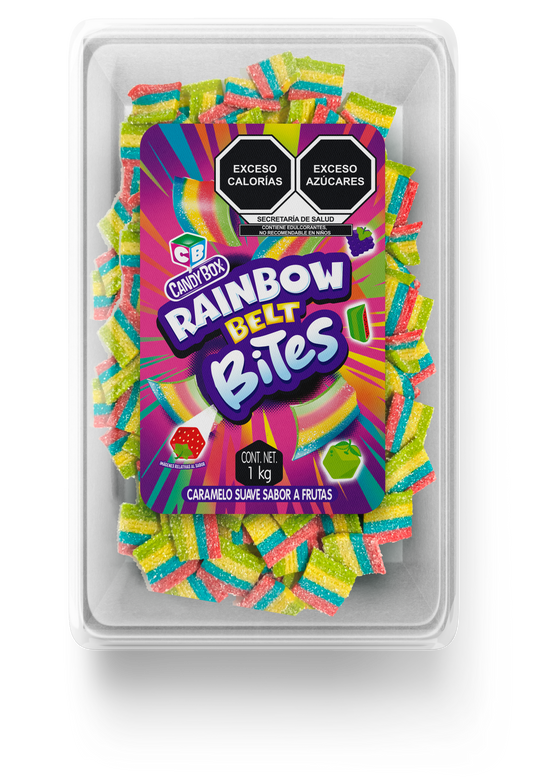 Tupper Rainbow Belt Bites
