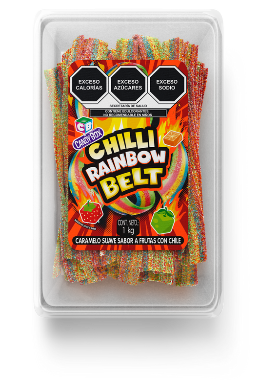 Candy Box Tupper Chilli Rainbow Belt