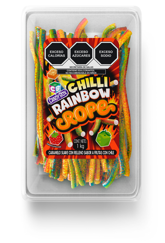 Candy Box Tupper Chilli Rainbow Rope