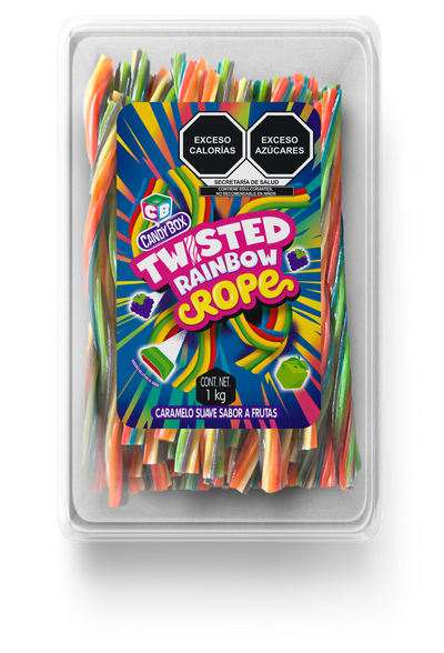 Tupper Twisted Rainbow Rope