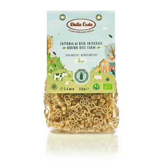 Pasta de animalitos, de arroz integral Organico !