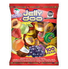 Mini Gelatina Jelly Doo 100 Piezas