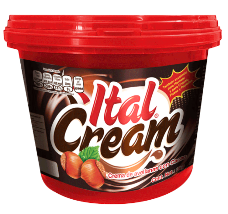 Avellana Ital Cream Bote de 3 kilos