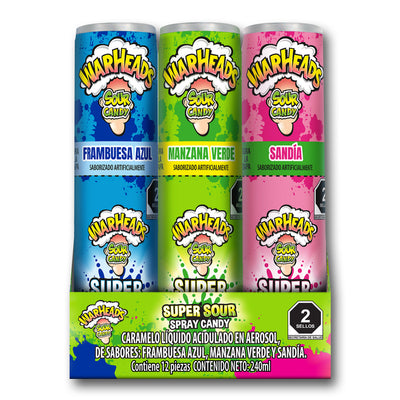 Warhead , Botellas de Spray de Caramelo